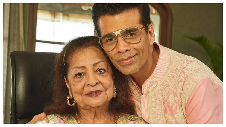 Karan Johar’s Mother Hiroo Johar Hospitalised; Manish Malhotra Pays A Visit