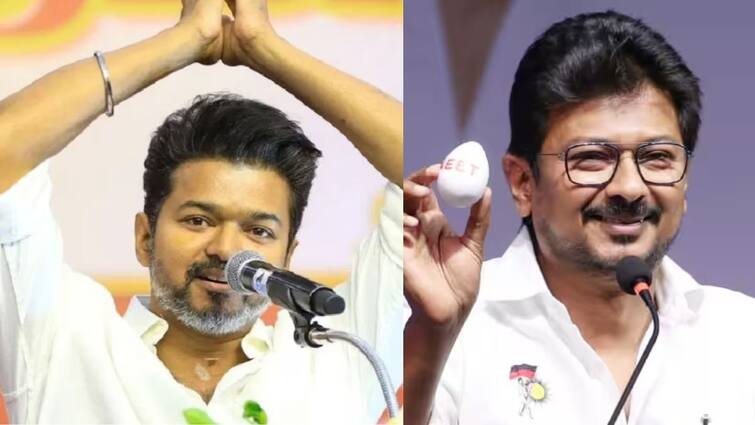 TN deputy cm udhayanidhi slams tvk chief vijay vck general secretary aadhav arjuna Udhaynidhi On Vijay: ”அந்த அறிவு கூடவா இல்லை” - சினிமாக்காரர் விஜய்க்கு பதிலடி தந்த உதயநிதி