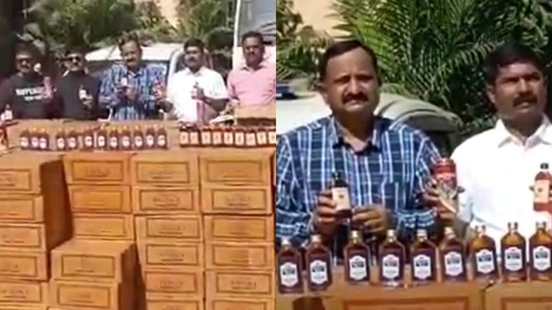 नए साल के जश्न से पहले ठाणे में एक्साइज डिपार्टमेंट का एक्शन, 56 लाख की नकली विदेशी शराब जब्त Maharashtra News thane excise department action against liquor smuggling case ANN नए साल के जश्न से पहले ठाणे में एक्साइज डिपार्टमेंट का एक्शन, 56 लाख की नकली विदेशी शराब जब्त