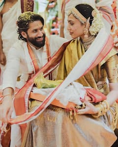 Naga Chaitanya Sobhita Wedding Photos: కొత్త జంట చైతూ - శోభిత షేర్ చేసిన మ్యారేజ్ ఫోటోలు... వాళ్ళిద్దరి అల్లరి, సందడి మామూలుగా లేదు