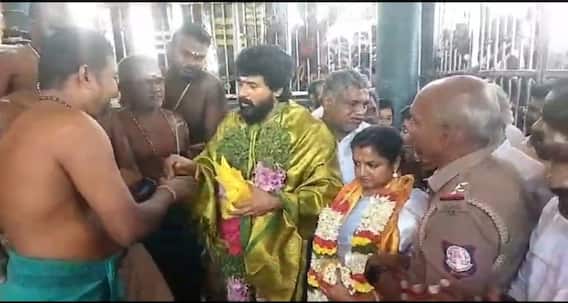 Sivakarthikeyan :  ஒரே ஒரு செல்ஃபி சார்! அழகர் கோவிலில் சிவகார்த்திகேயன்! ஃபோட்டோக்காக போட்டி போட்ட ரசிகர்கள்..