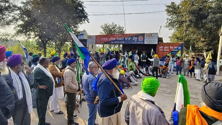 The farmers have been pressing for various demands, including a legal guarantee for Maximum Support Price. They have also been pressing the Centre to initiate talks with them to address their issues. (Photo: PTI)