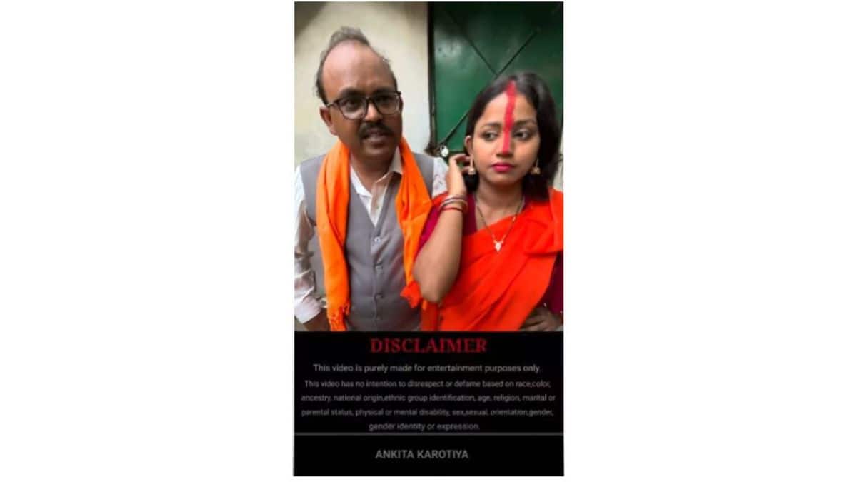 The image shows the disclaimer in the original video. (Source: YouTube/Screenshot)