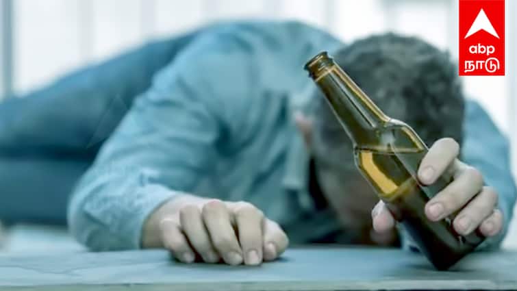 Villupuram Youth dies after drinking alcohol in Tindivanam area மூக்கு முட்ட சாராயம் குடித்த வாலிபர்... அசைவின்றி கிடந்ததால் குடும்பத்தினர் அதிர்ச்சி