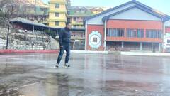 पर्यटकों का खत्म हुआ इंतजार, शिमला में सोमवार से शुरू होगी आइस स्केटिंग, सफल रहा ट्रायल