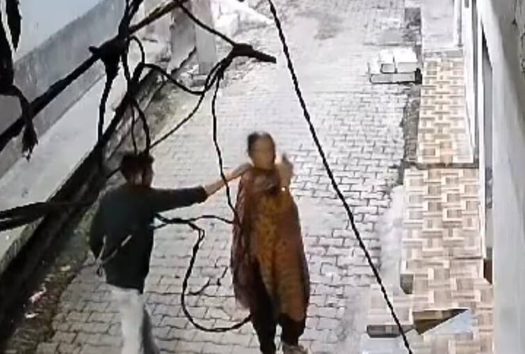 Thief Snatches Chain From Retired Teacher In Broad Daylight In UP's Hardoi — On Cam