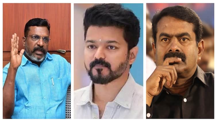 TVK Vijay Decide alliance with VCK Thirumavalavan not interest NTK Seeman Vijay - Seeman: 