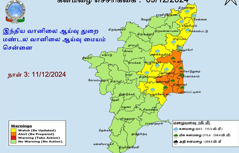 TN Rain: வலவடையும் காற்றழுத்த தாழ்வு பகுதி: அடுத்த 7 நாட்களுக்கு எந்த மாவட்டங்களில் கனமழை?