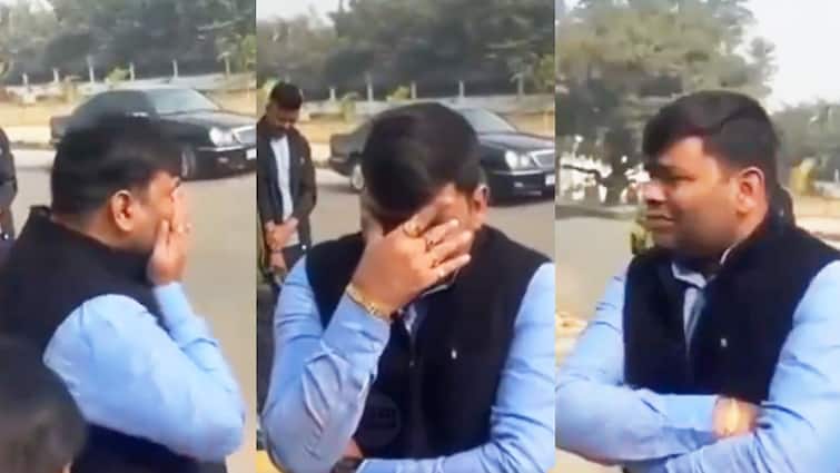 RJD MLA Mukesh Roshan Started Crying on Announcing Tej Pratap Yadav to Contest from Mahua Seat ANN RJD विधायक मुकेश रोशन का कटेगा टिकट? फूट-फूटकर रोने लगे, कहा- 'तेज प्रताप यादव जहां से...'