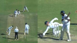 South African keeper kyle verreynne takes a stunner to dimiss kamindu mendis Watch Video : ஏய் எப்புட்றா! தாவி கேட்ச் பிடித்த தென்னாப்பிரிக்க வீரர்..  உறைந்து நின்ற மெண்டிஸ் SA vs SL