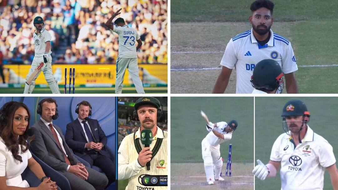 India pacer Mohammed Siraj fined 20 percent of his match fee for his aggressive send-off to Australian batter Travis Head Mohammed Siraj : डीएसपी मोहम्मद सिराजला ट्रॅव्हिस हेडशी वाद भोवला; आक्रमक हातवारे केल्यानं आयसीसीकडून मोठी शिक्षा