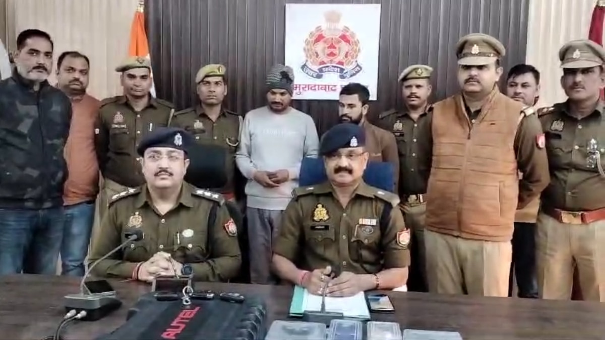 मुरादाबाद पुलिस की बड़ी कार्रवाई, लग्जरी गाड़ियां चुराने वाले गैंग का पर्दाफाश, 3 गिरफ्तार