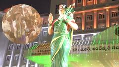 తెలంగాణ తల్లి విగ్రహం ఆవిష్కరించిన సీఎం రేవంత్ రెడ్డి- విగ్రహం రూపకర్త, శిల్పిలకు ప్రభుత్వం సన్మానం