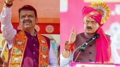 निकालापर्यंत अजितदादांच्या, तर निकालानंतर फडणवीसांच्या अंगावर गुलाबी रंगाचा मुक्काम; महायुतीतली गोडी'गुलाबी' कायम राहणार?