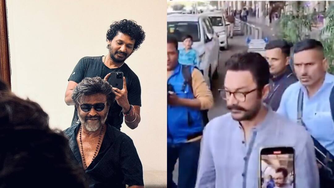 Aamir Khan : ஜெய்பூர் கூலி படப்பிடிப்பில் இணைந்த நடிகர் ஆமீர் கான்...