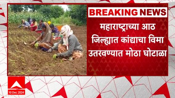 Onion Insurance Fraud : महाराष्ट्राच्या आठ जिल्ह्यात कांद्याच्या पिकात विमा उतरवण्यात मोठा घोटाळा