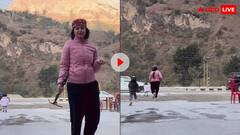 रील बनाने के चक्कर में मौत के मुंह में जाते-जाते बची बेटी, भाई की समझदारी ने बचाई जान- वीडियो वायरल