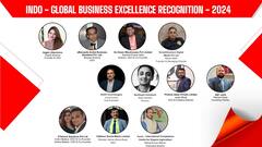 Indo - Global Business Excellence Recognition - 2024