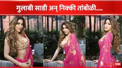 Nikki Tamboli : गुलाबी साडी अन्..., निक्की तांबोळीच्या फोटोंनी केली सोशल मीडियावर हवा!