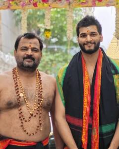 Attitude Star Chandrahas: అయ్యప్ప మాలలో యాటిట్యూడ్ స్టార్ చంద్రహాస్... తనయుడితో పాటు తండ్రి కూడా!