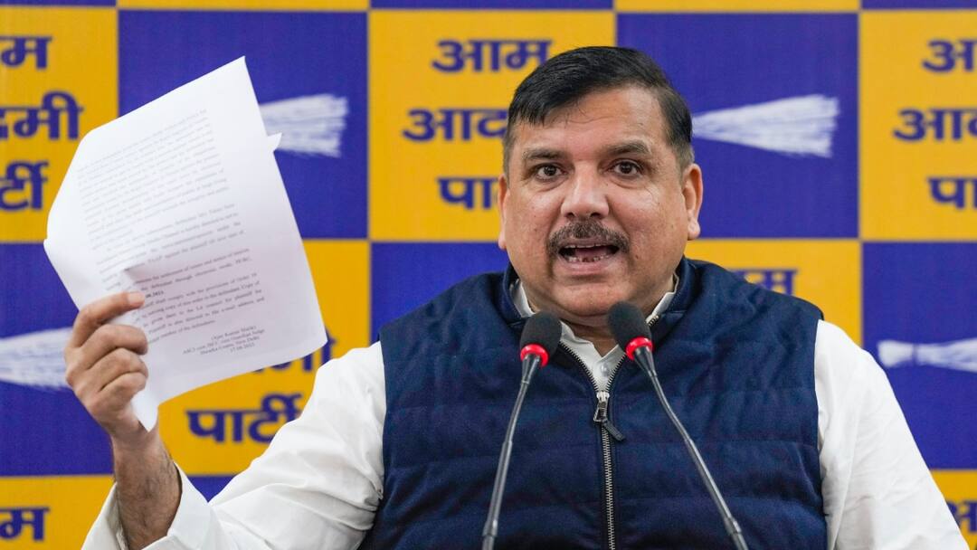 दिल्ली में किससे है AAP की लड़ाई? संजय सिंह का बड़ा बयान, BJP पर लगा दिए ये आरोप Delhi Assembly Election 2025 AAP MP Sanjay Singh Allegations On BJP Voter List दिल्ली में किससे है AAP की लड़ाई? संजय सिंह का बड़ा बयान, BJP पर लगा दिए ये आरोप