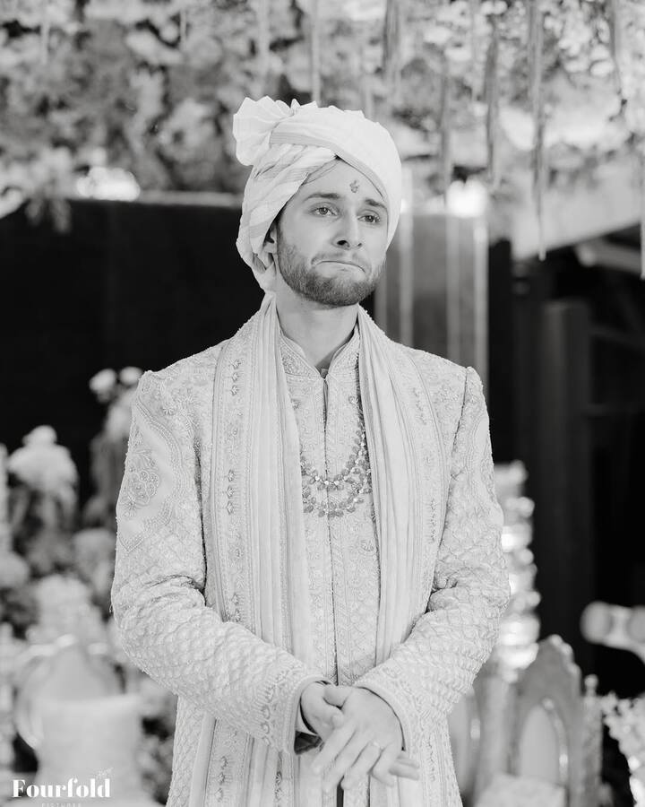 Aaliyah shared pictures from her wedding ceremony on her official social media handle.