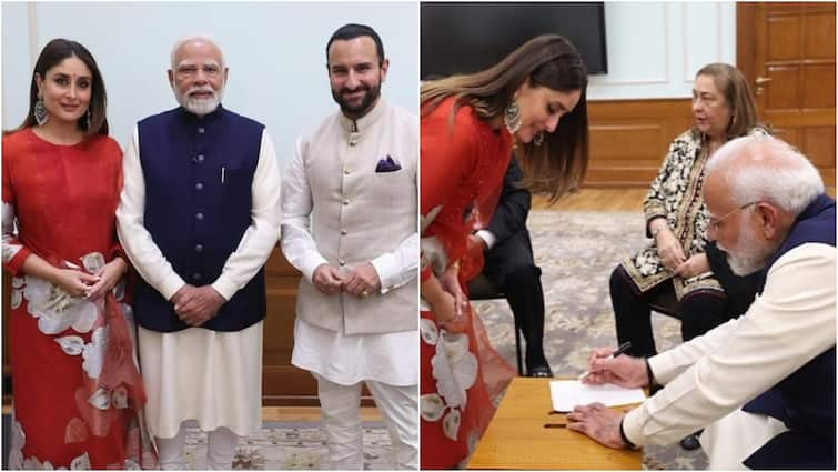 Kareena Kapoor Shares Heartwarming Moment As PM Modi Pens Special Note For Taimur And Jeh, See All Pics