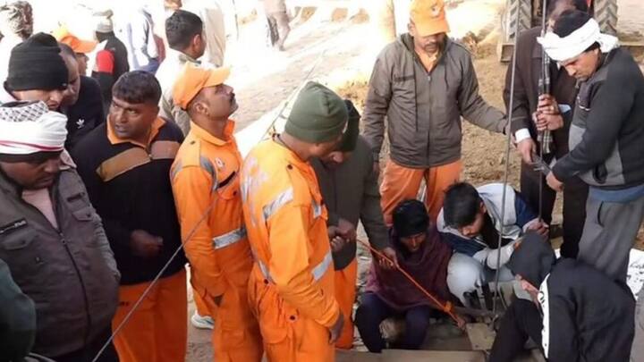 दौसा जिले के पापडदा थाना क्षेत्र में सोमवार दोपहर पांच वर्षीय आर्यन कालीखाड़ गांव में एक कृषि क्षेत्र में खेलते समय खुले बोरवेल में गिर गया था.