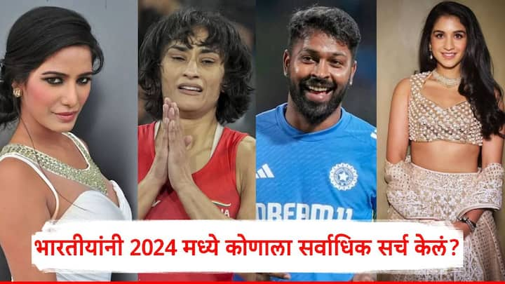 Top 10 most Searched Persons on Google in India in 2024: 2024 मध्ये भारतीयांनी गुगलवर कोणाला Search केलं?