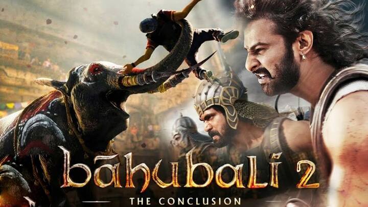 बाहुबली 2  साऊथचा सर्वात प्रसिद्ध चित्रपट म्हणजे बाहुबली. बाहुबलीने आपल्या युनिक स्टोरीने प्रेक्षकाना आकर्षित केलं आणि १० दिवसातच ३०० करोड रुपयांचा गल्ला जमवला.