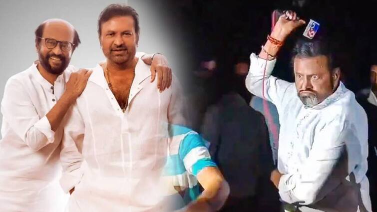 Actor Manchu Manoj apologizes for Mohan Babu’s shocking attack on journalist மைக்கை பிடுங்கி பத்திரிகையாளரை தாக்கிய ரஜினியின் நெருங்கிய நண்பர்! - மன்னிப்பு கோரிய பிரபல நடிகர்! என்ன நடந்தது! 