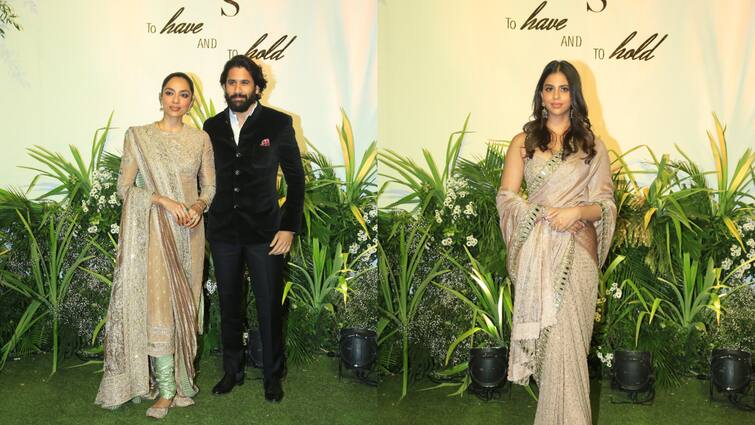 From Newlyweds Sobhita & Naga Chaitanya To Suhana Khan: B-Town Celebs Attend Aaliyah Kashyap, Shane Gregoire's Reception