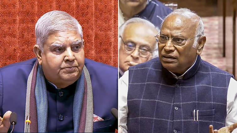 'Chairman Biggest Disruptor, Became Govt's Spokesperson': Kharge On No-Confidence Motion Against Dhankhar