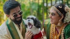 Keerthy Suresh Wedding Photos: 15 ஆண்டு கால காதல்...திருமண கோலத்தில் கீர்த்தி சுரேஷ்.. முகமெல்லாம் சிரிப்பு