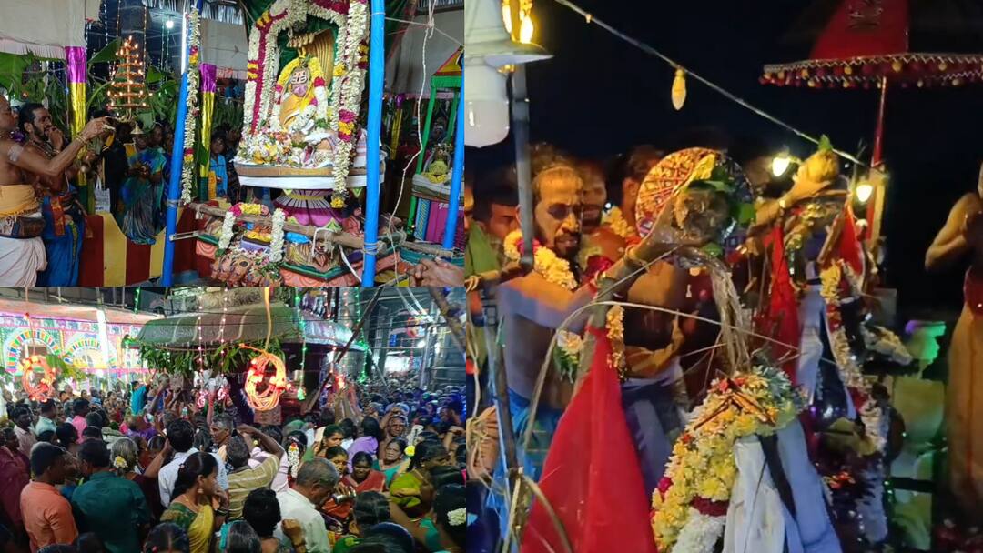 Kanchipuram Thirumagaraleeswarar Temple kumbabhishekam held on grand tnn  Thirumagaraleeswarar Temple: விண்ணை பிளந்த நமச்சிவாய கோஷம்... திருமாகறலீஸ்வரர் கோயில் கும்பாபிஷேகம் கோலாகலம்