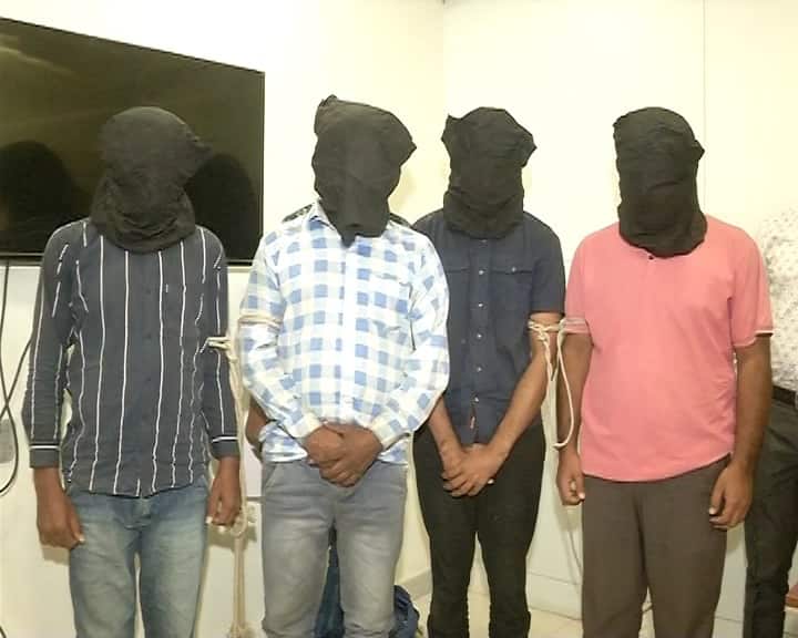 Nagpur Robbery Gang Arrest Police action gang involved in robbery kidnapping plot at wealthy house Maharashtra crime marathi news  Nagpur : नागपुरातील श्रीमंतांच्या घरी दरोडा आणि अपहरणाचा कट, आंतरराज्य टोळीला केली पोलिसांनी अटक