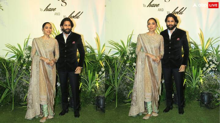 Aaliyah Kashyap Wedding: बीते दिन अनुराग कश्यप की बेटी आलिया कश्यप की ग्रैंड रिसेप्शन पार्टी होस्ट की गई थी. इस पार्टी में न्यूली मैरिड कपल नागा चैतन्य और शोभिता धुलिपाला भी पहुंचे थे.