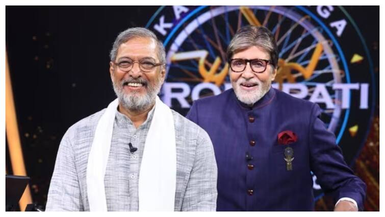 KBC 16: Nana Patekar Shares Sweet Memory of Amitabh Bachchan Becoming Grandfather And Big B's Gift To Him