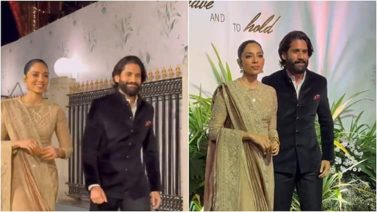 Naga Chaitanya And Sobhita Dhulipala Serve Newlywed Glam At Aaliyah Kashyap’s Wedding, Watch