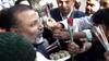 BJP's Nishikant Dubey Offers Sweets To NSUI Workers Protesting Over His Remark On Rahul Gandhi: Watch