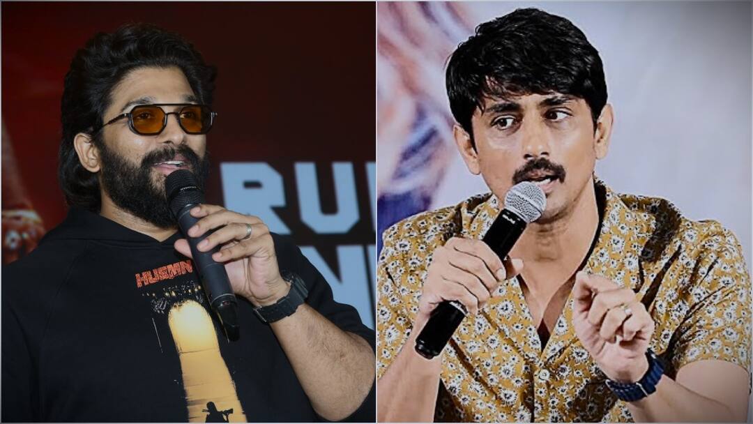 Siddharth on Pushpa 2 JCB Comments Row No personal vengeance against anyone, Congrats to Allu Arjun team says Miss You actor Siddharth - Allu Arjun: అల్లు అర్జున్‌కు సారీ చెప్పలేదు కానీ... పుష్ప 2, జేసీబీ కామెంట్స్ మీద సిద్ధూ లేటెస్ట్ రియాక్షన్!