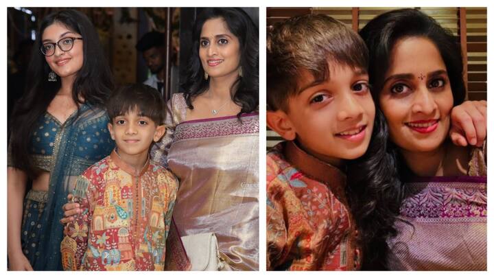 Shalini Daughter Anoushka Ajith: அஜித்தின் மகள் அனோஷ்கா தன்னுடைய அம்மா ஷாலினியுடன், சென்னையில் நடந்த காளிதாஸ் ஜெயராம் திருமண வரவேற்பில் கலந்து கொண்டார்.