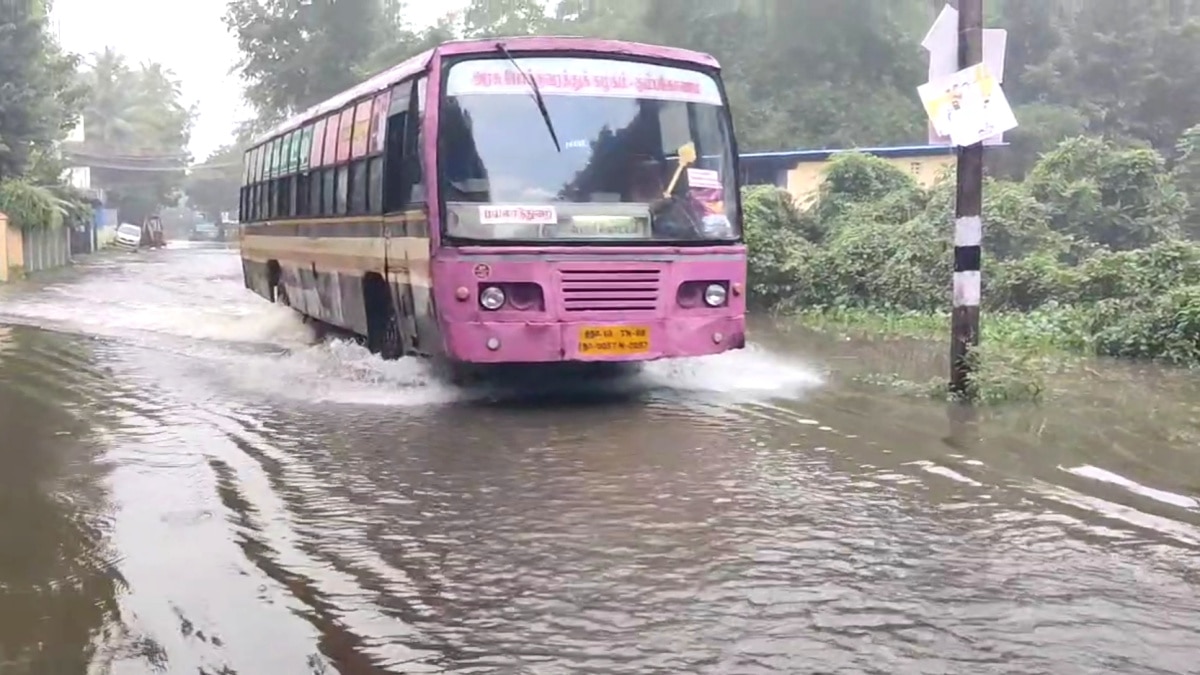 என்னா மழை...! தாங்குமா மயிலாடுதுறை மாவட்டம்...! 