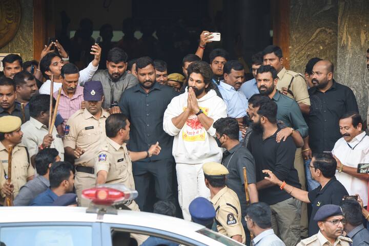 জেলে 'পুষ্পা'...বেলে 'পুষ্পা'! দুপুরে গ্রেফতার হলেন... বিকেলে নিম্ন আদালত ১৪ দিনের জন্য জেলে পাঠাল... সন্ধেয় হাইকোর্ট জামিন দিয়ে দিল.... ৫ ঘণ্টার মধ্য়ে জেল ও জামিন!