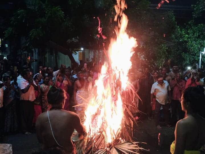 கரூர் கல்யாண பசுபதீஸ்வரர் கோயில் கார்த்திகை தீபத்திருவிழா கோலாகலம்