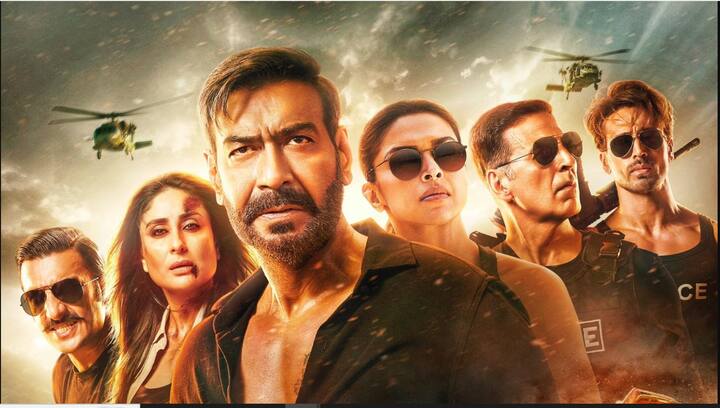 Singham Again, directed by Rohit Shetty, has a multi-star cast. In this, Akshay Kumar, Tiger Shroff, Ranveer Singh and Arjun Kapoor were seen doing action with Ajay Devgan.
