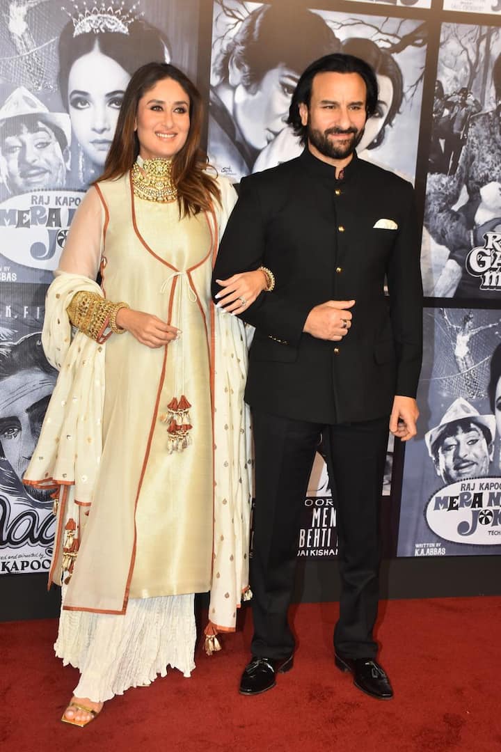 Saif Ali Khan and Kareena Kapoor exuded royalty as they graced the event with their presence.