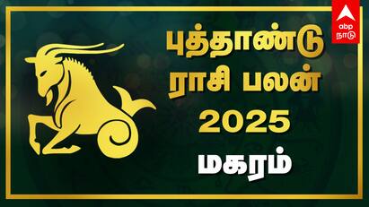 2025 New Year Rasi Palan Magaram Puthandu Palangal New Year Horoscope Tamil Magaram New Year Rasi Palan: இழந்ததை எல்லாம் அடையப்போகும் மகரம்! 2025ம் ஆண்டு உங்களுக்கு எப்படி? ஆண்டு ராசிபலன்
