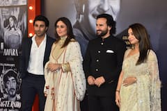 Raj Kapoor 100th Birth Anniversary: आलिया संग रेट्रो लुक में दिखे रणबीर कपूर, तो करीना-सैफ ने नवाबी लुक में मारी एंट्री, देखें तस्वीरें