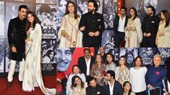 Raj Kapoor 100th Birth Anniversary: आलिया संग रेट्रो लुक में दिखे रणबीर कपूर, तो करीना-सैफ ने नवाबी लुक में मारी एंट्री, देखें तस्वीरें